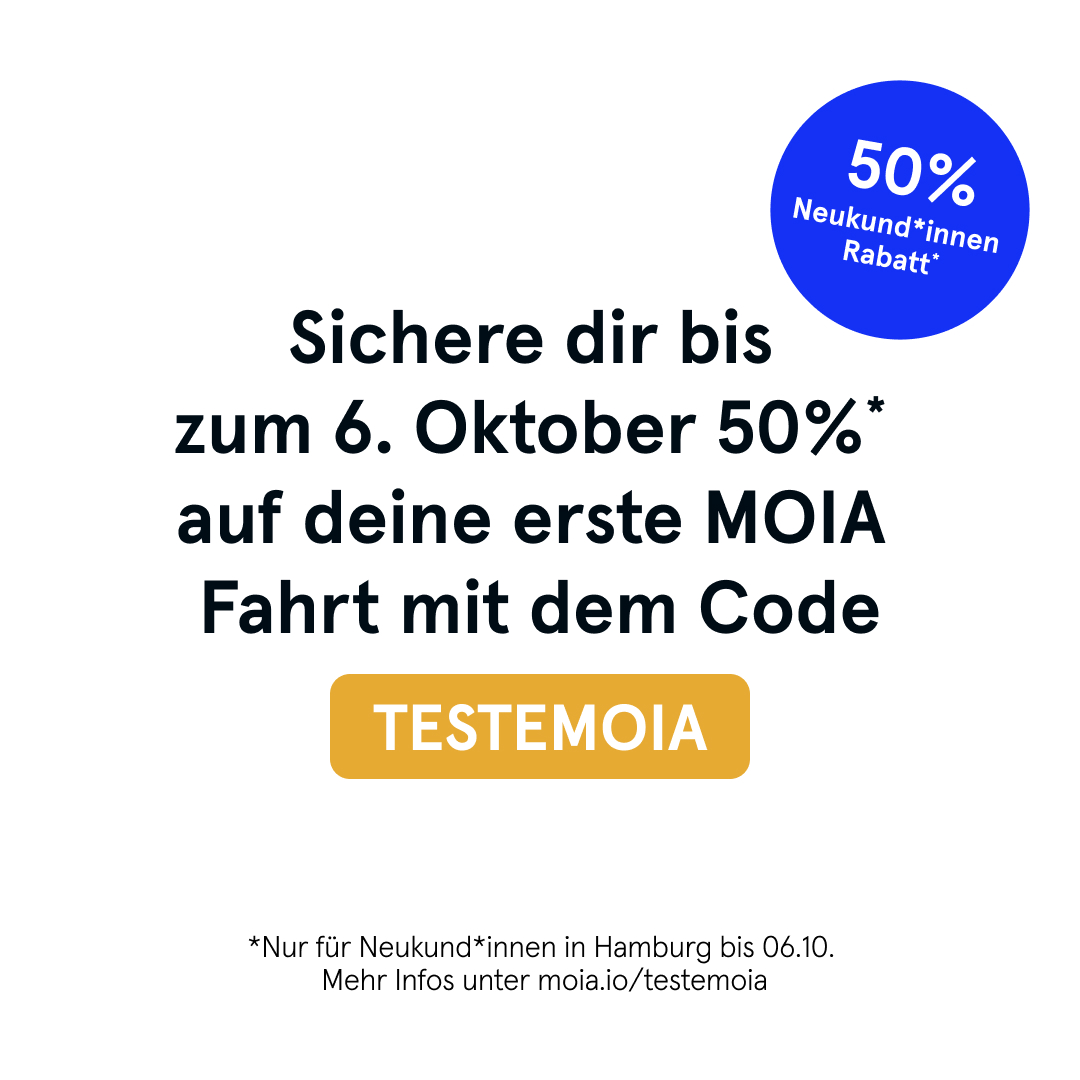 Hamburg will MOIA Social media posting