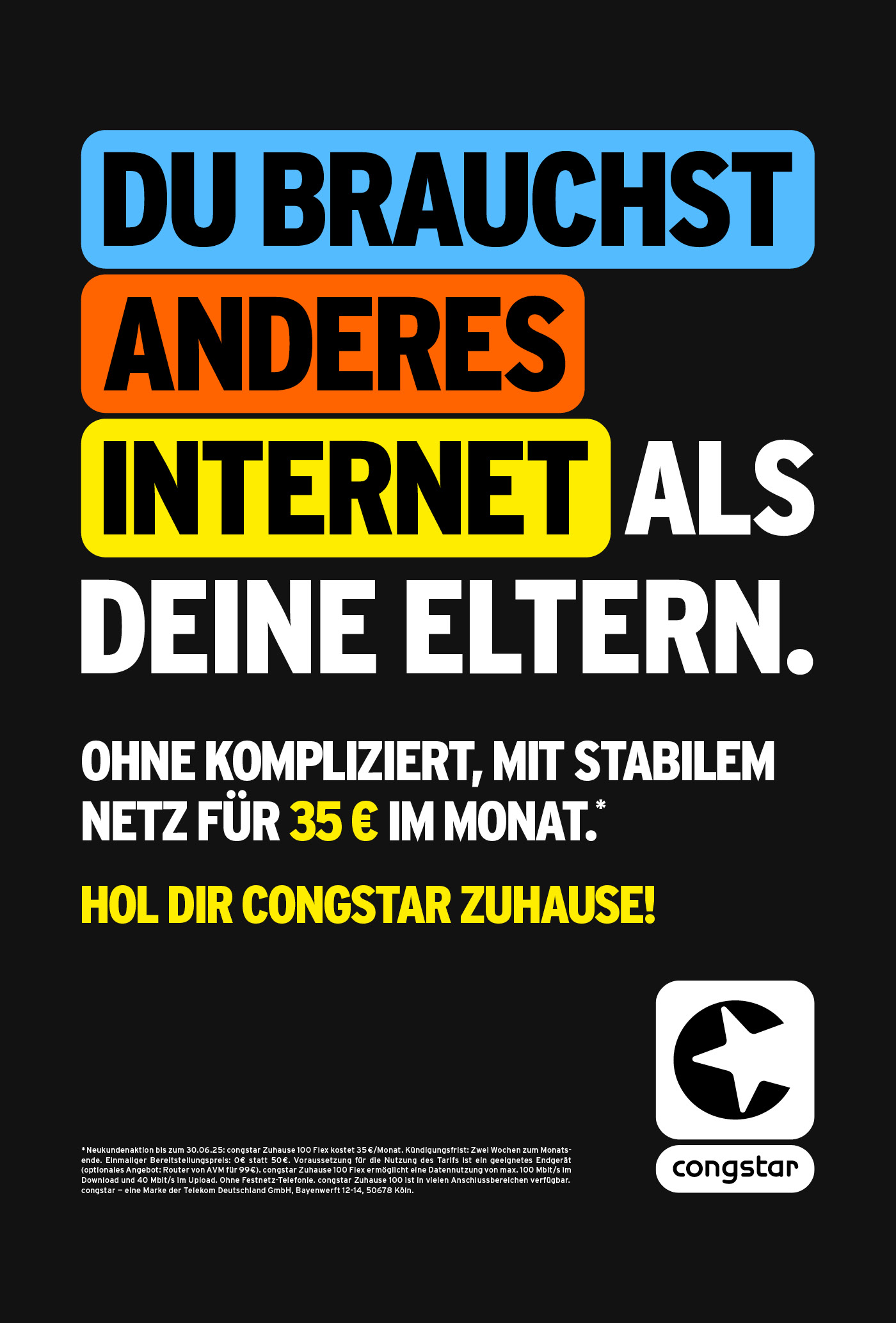 congstar Zuhause OOH